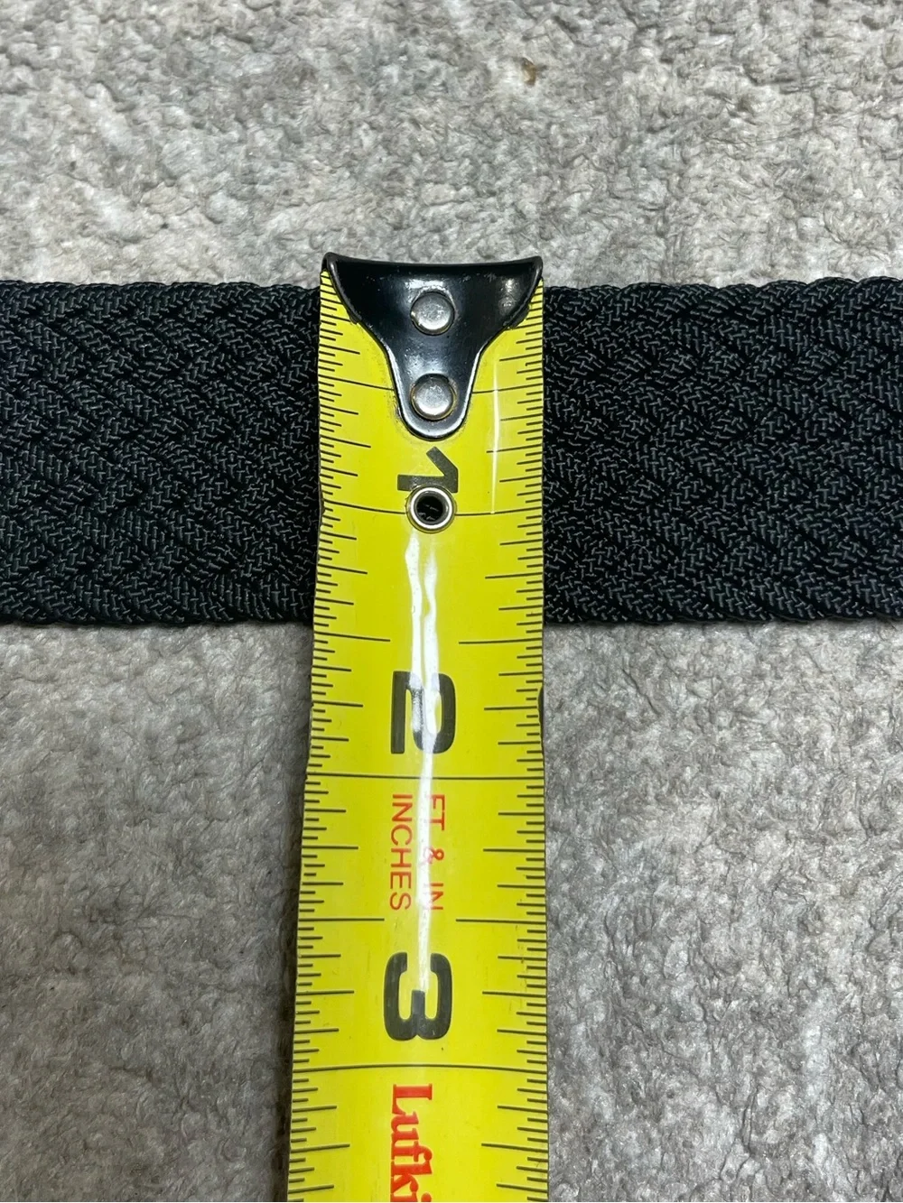 Men’s Tactical Vintage Canvas Black Belt